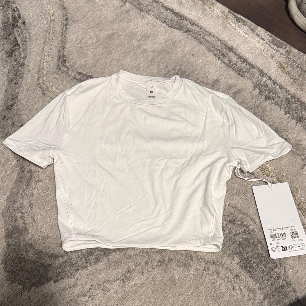 lululemon athletica White Short Sleeve Tee